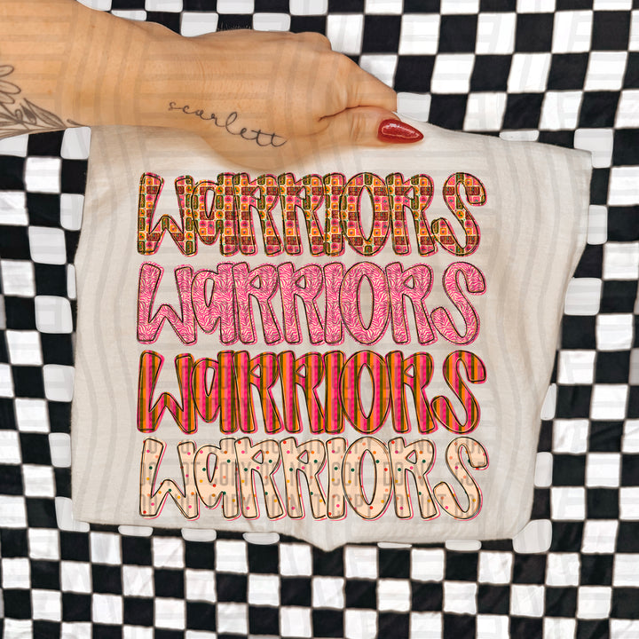 Holly Jolly Cheer Stacked DTF Print