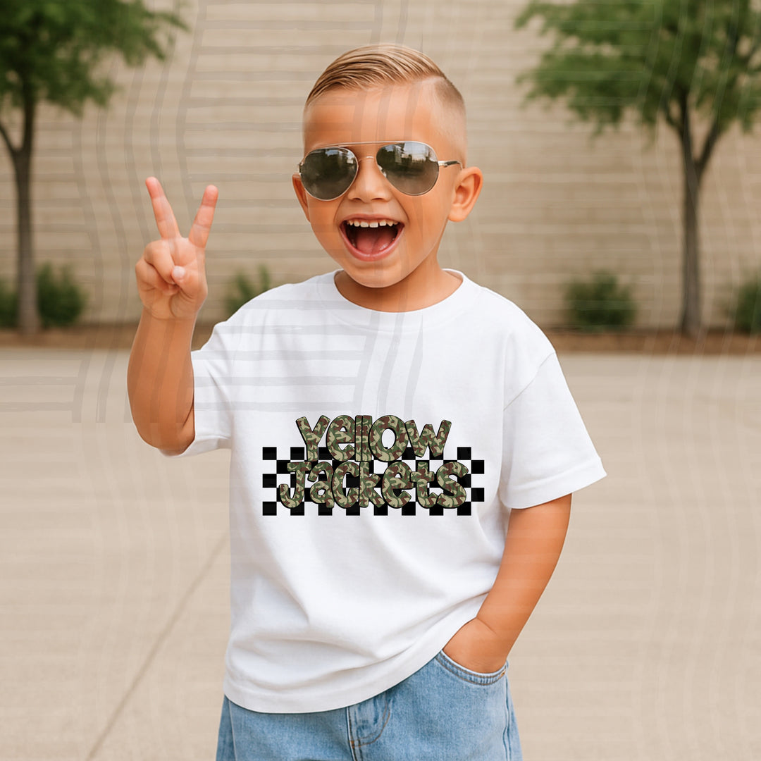 Camo DTF Print