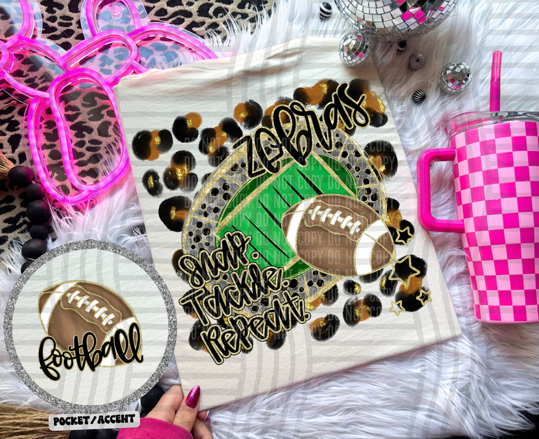 Snap Tackle Repeat POCKET DTF Print