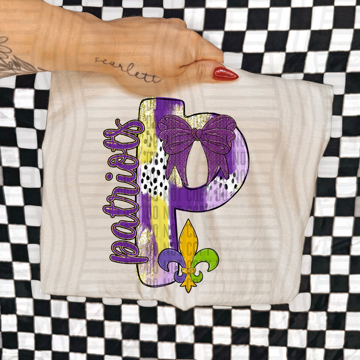 Mardi Mascots DTF Print