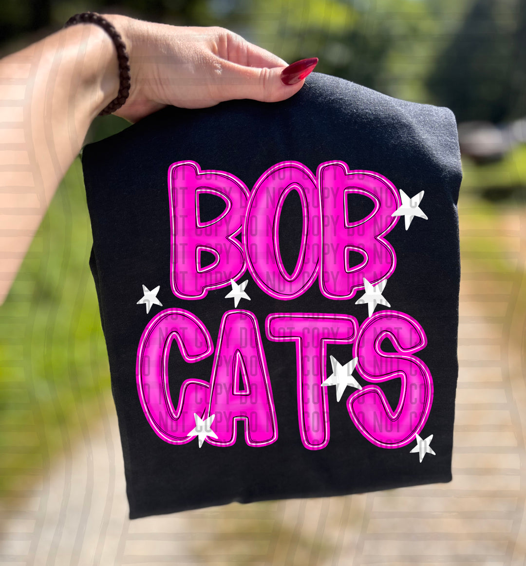 Pink And Preppy Split DTF Print