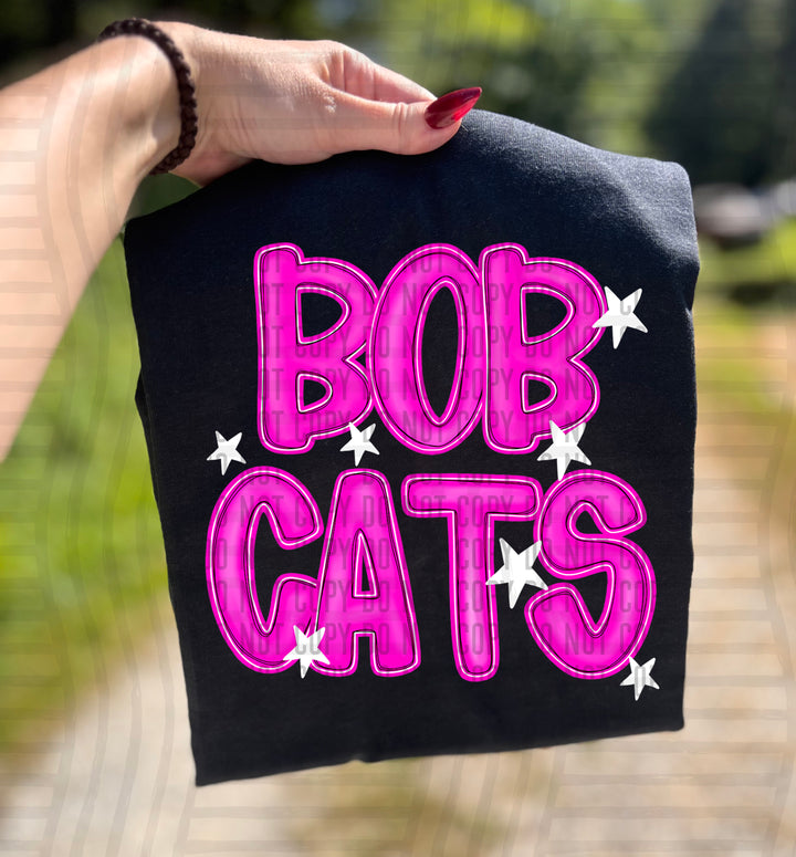 Pink And Preppy Split DTF Print