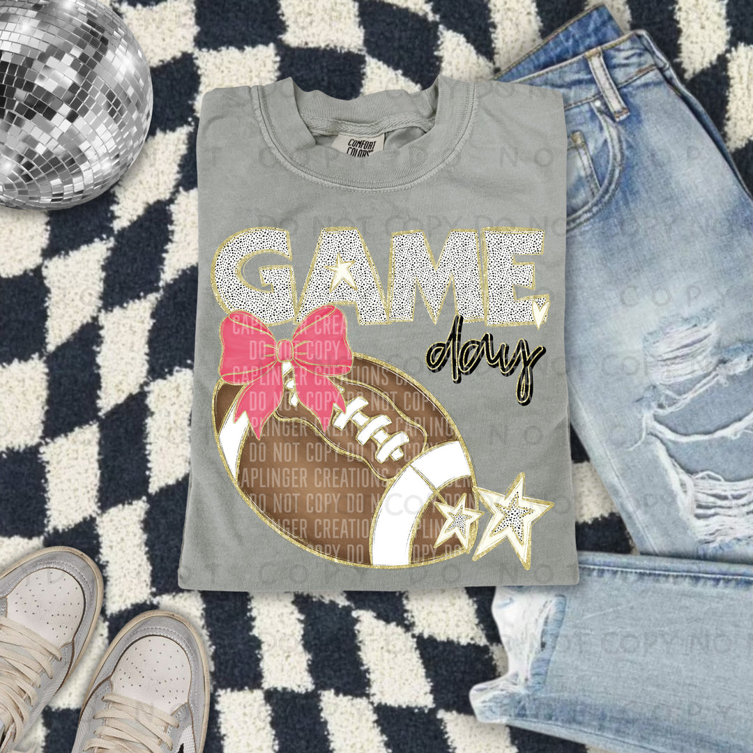 Game Day Football DTF Print