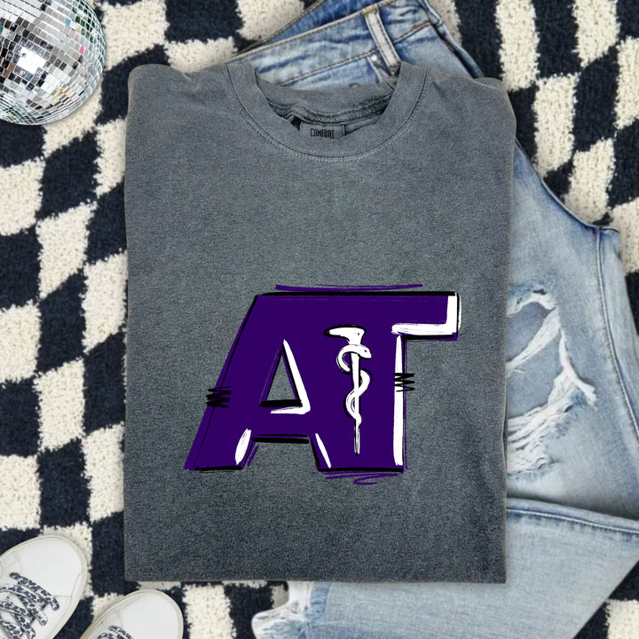 Athletic Trainer Spirit Stack DTF Print
