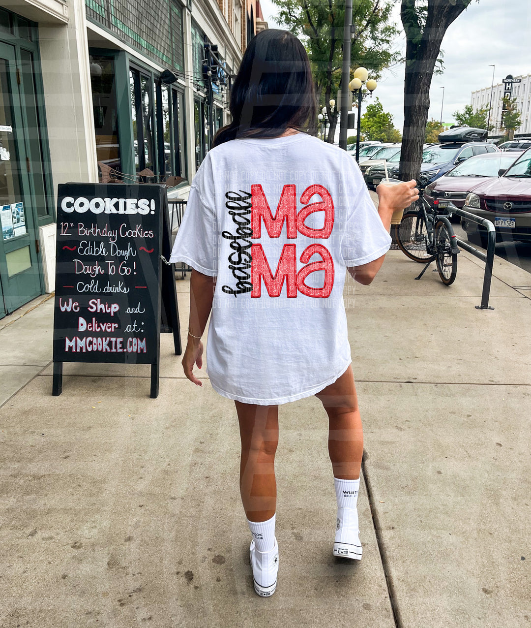 Sports Mama Baseball DTF Print