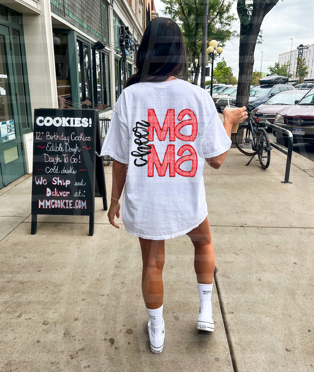 Sports Mama Cheer DTF Print