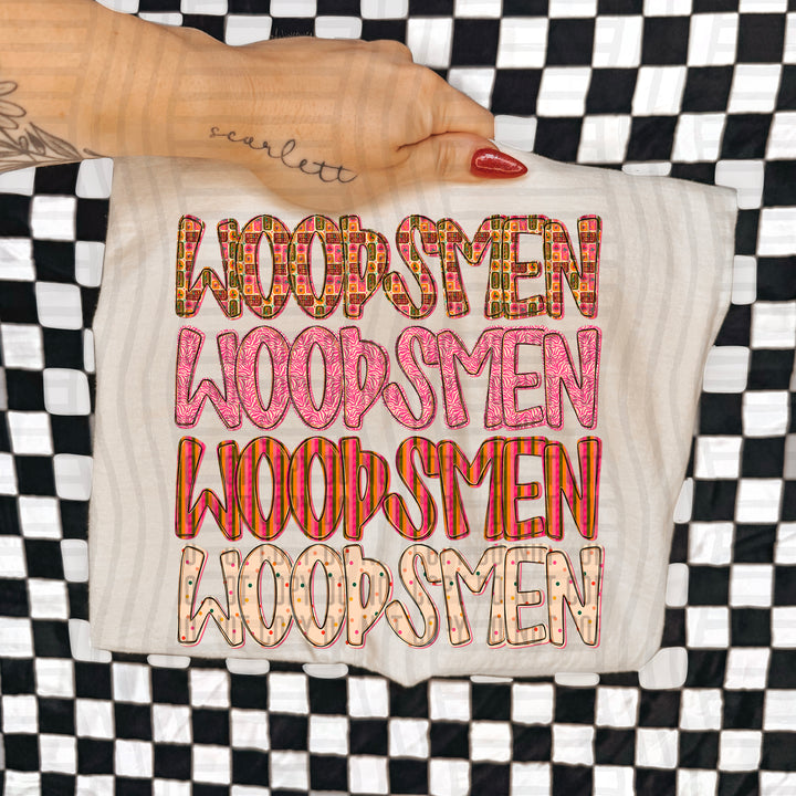 Holly Jolly Cheer Stacked DTF Print