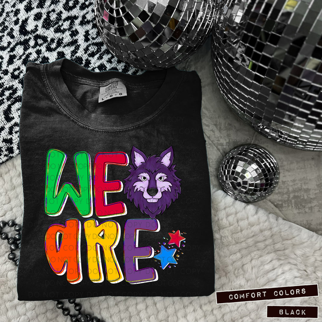 We Are Mascot Heads  DTF Print
