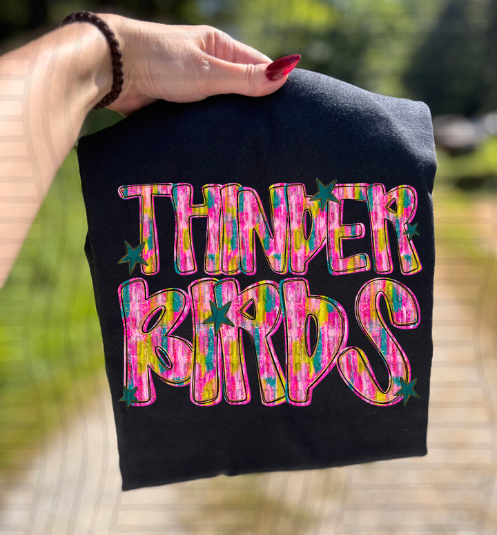 Holiday Brushstroke DTF Print