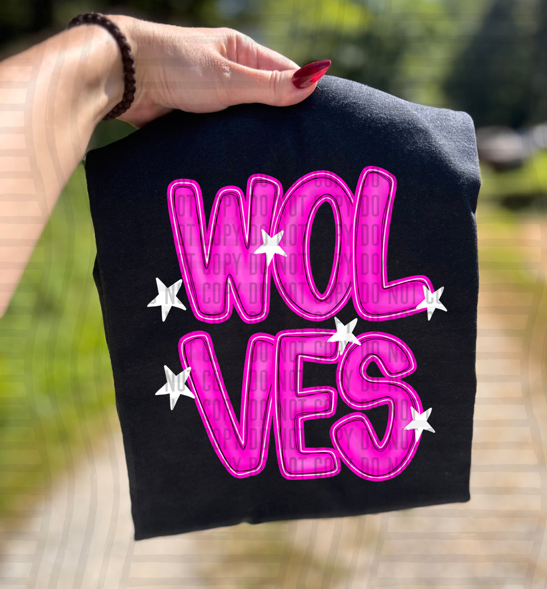 Pink And Preppy Split DTF Print