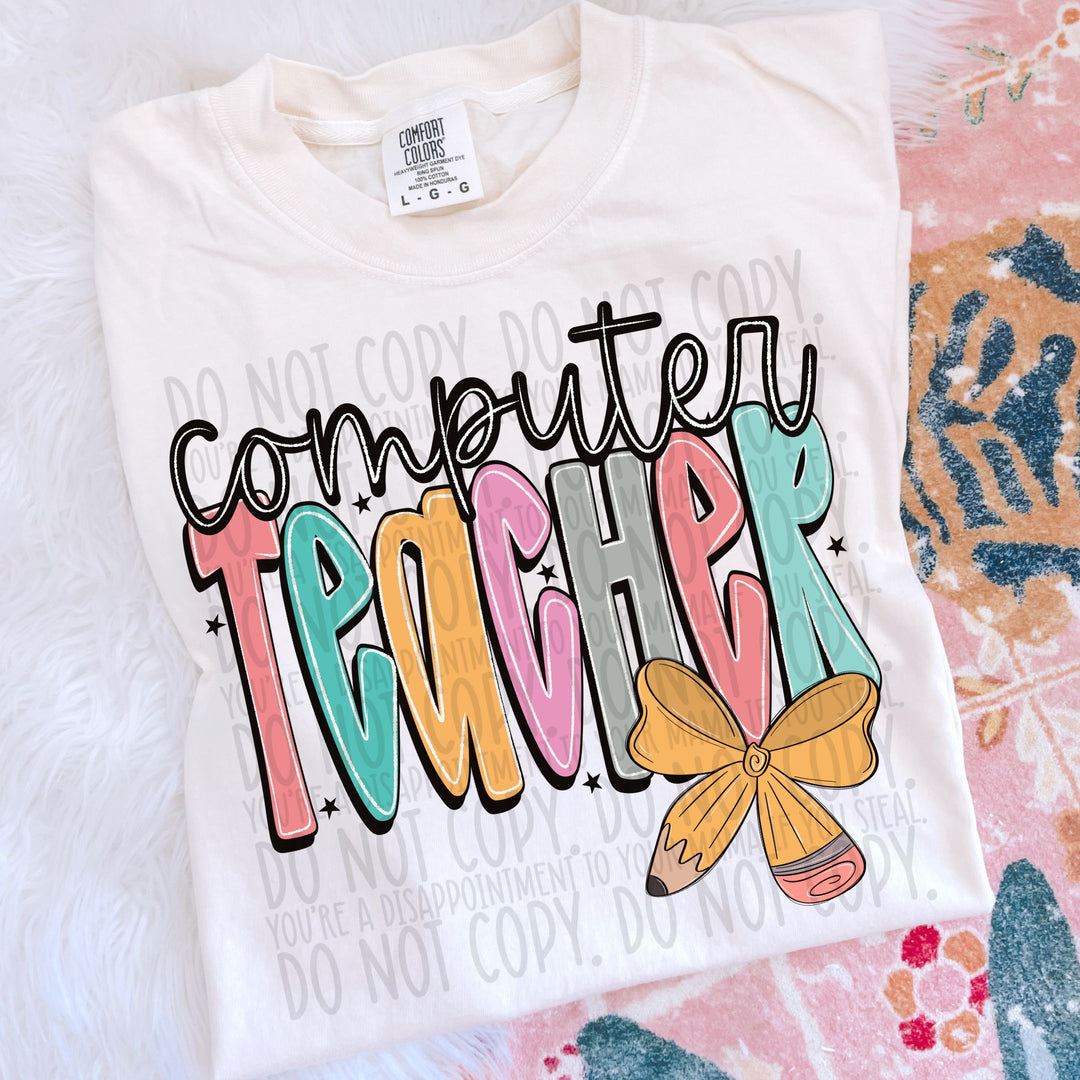 Teacher DTF Print