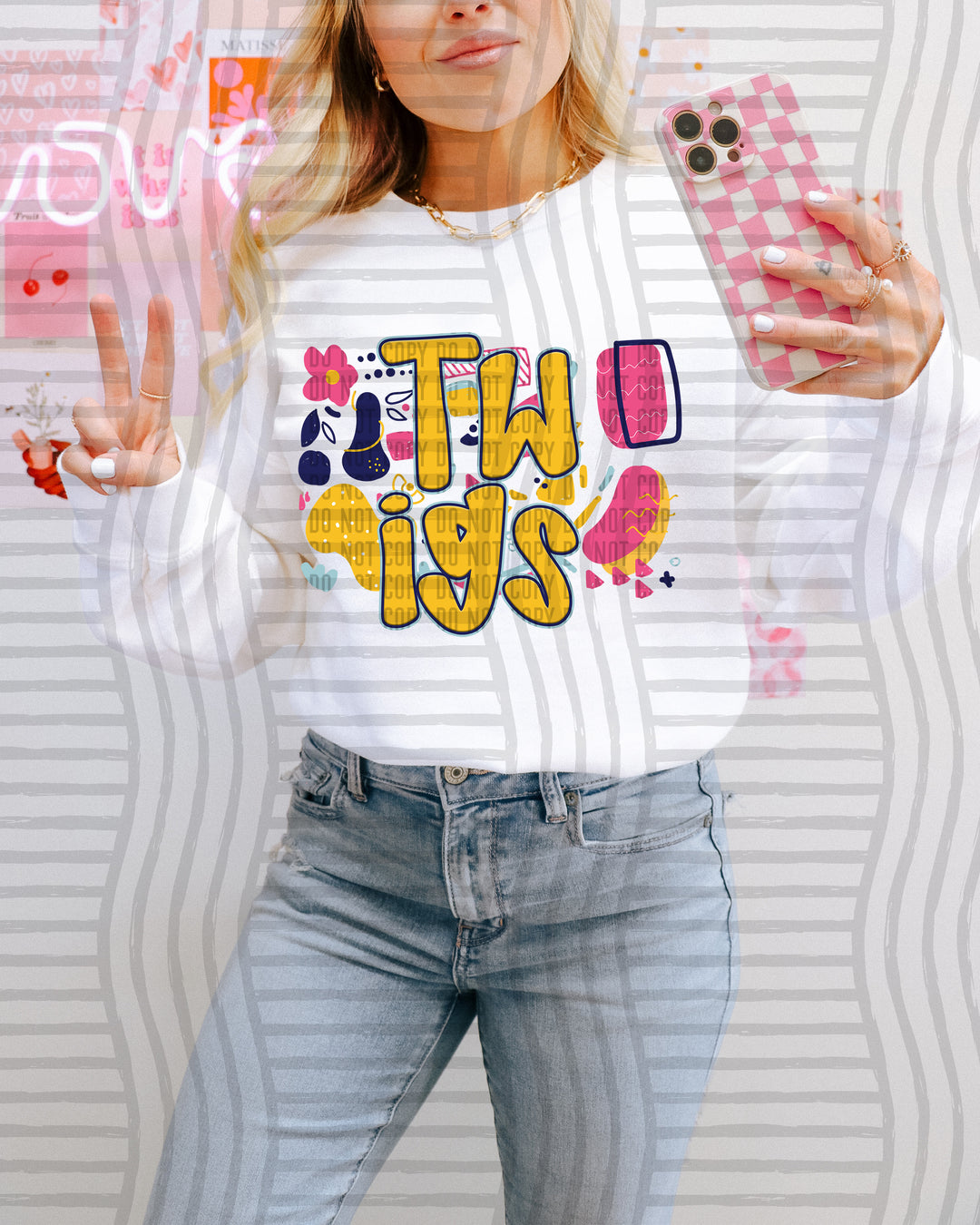 Groovy Mascots DTF Print