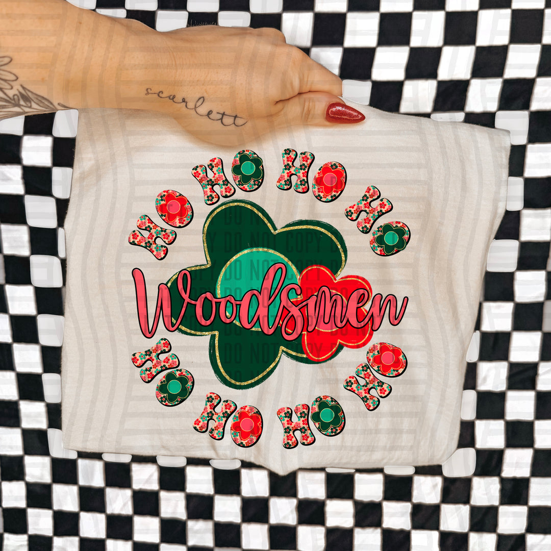 Retro Hohoho DTF Print