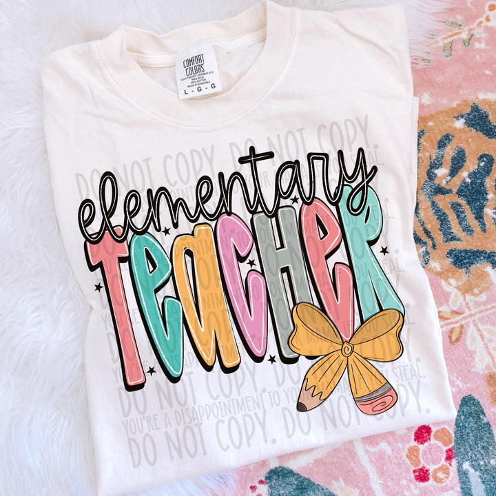 Teacher DTF Print