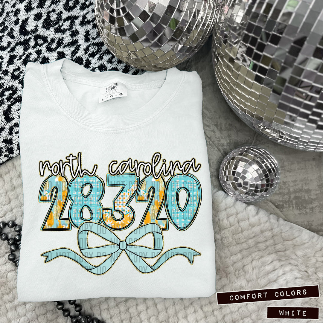 Dotted Daisy Zip Codes DTF Print