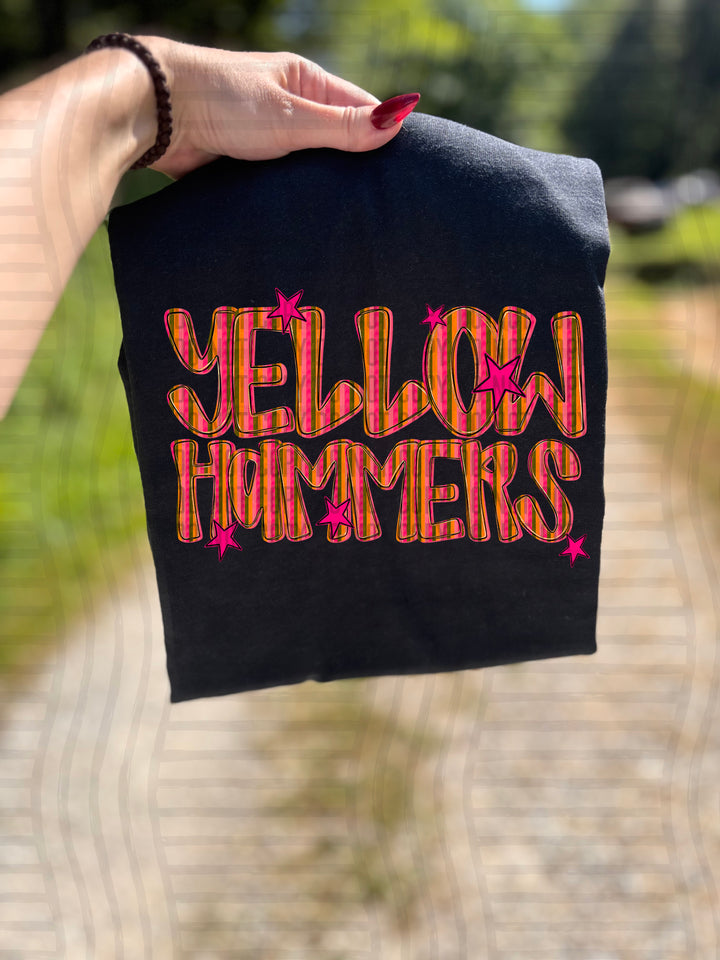 Holly Jolly Cheer Striped DTF Print