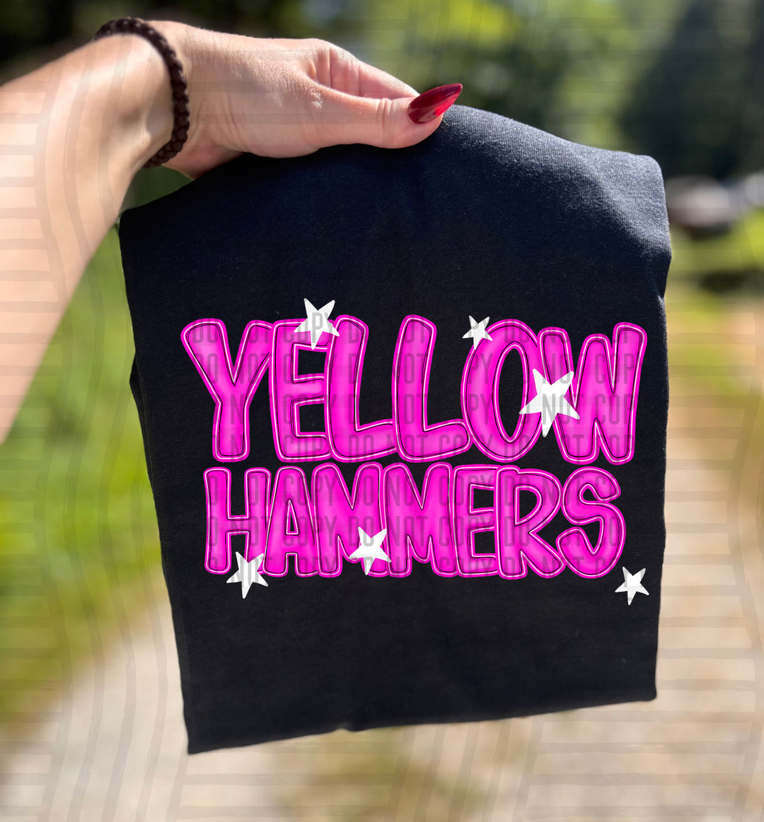 Pink And Preppy Split DTF Print