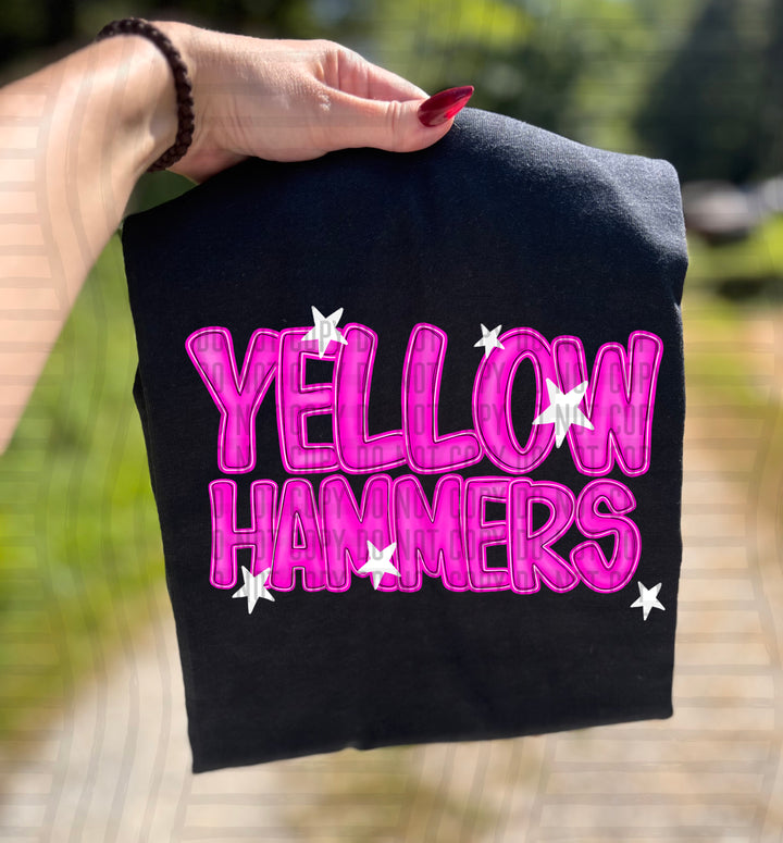 Pink And Preppy Split DTF Print