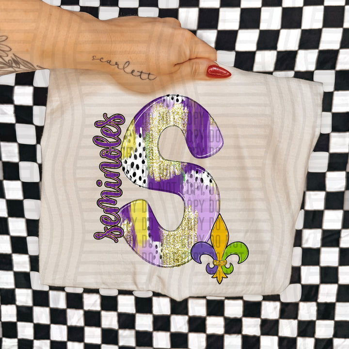 Mardi Mascots DTF Print