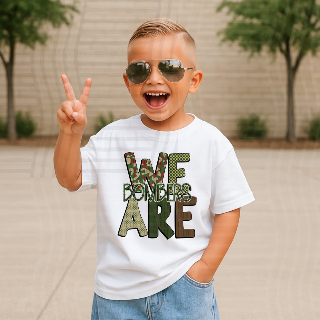 We Are Camo DTF Print