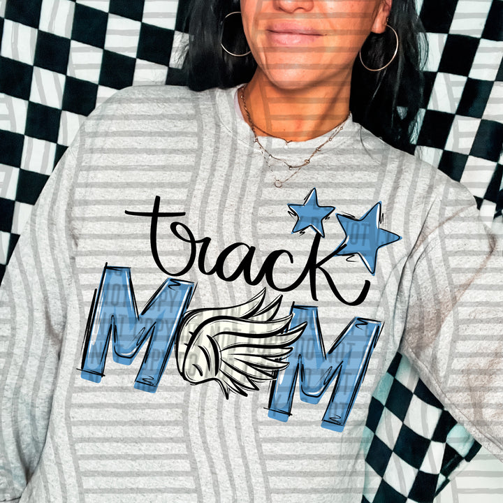 Sports Mom Track DTF Print