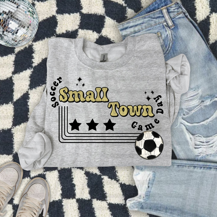 Small Town Soccer DTF Print