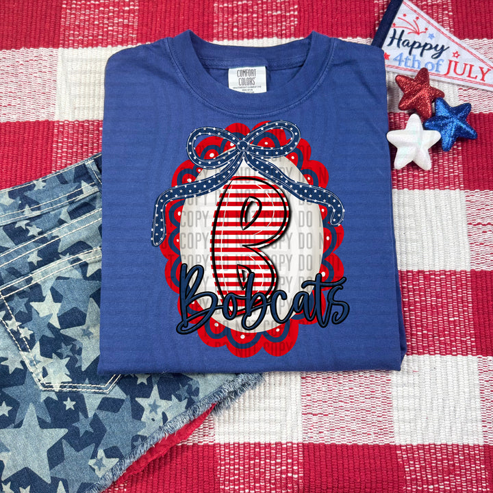 RWB Framed DTF Print