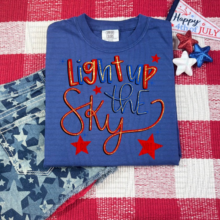 Light Up The Sky DTF Print