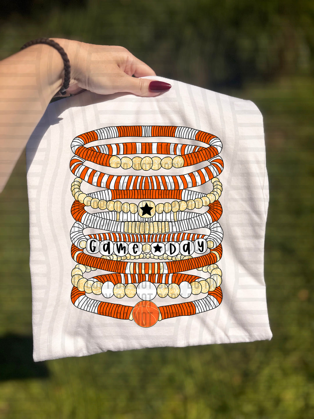 Basketball Bracelets DTF Print