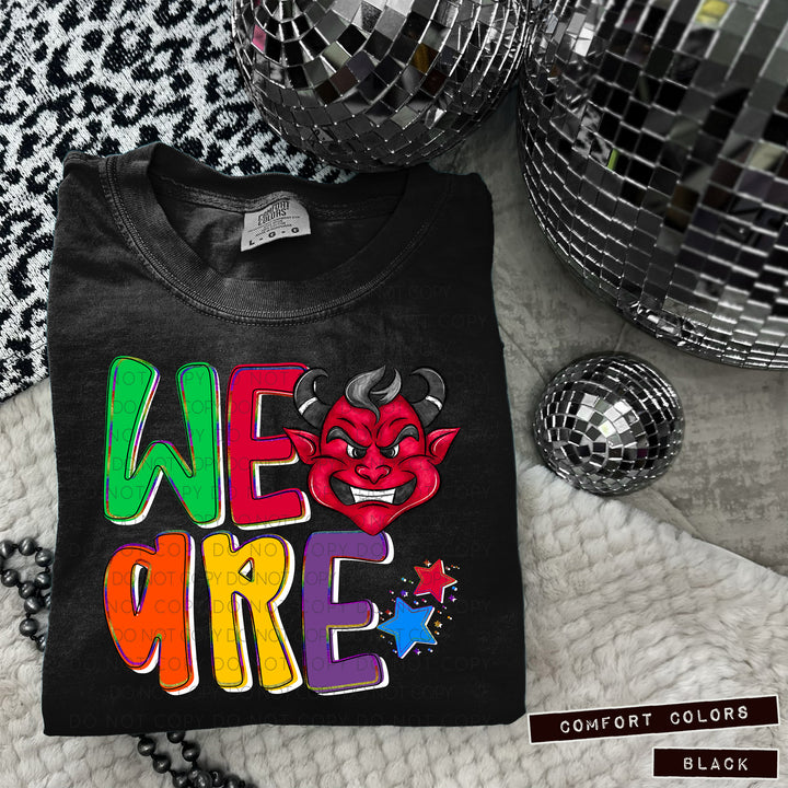 We Are Mascot Heads  DTF Print