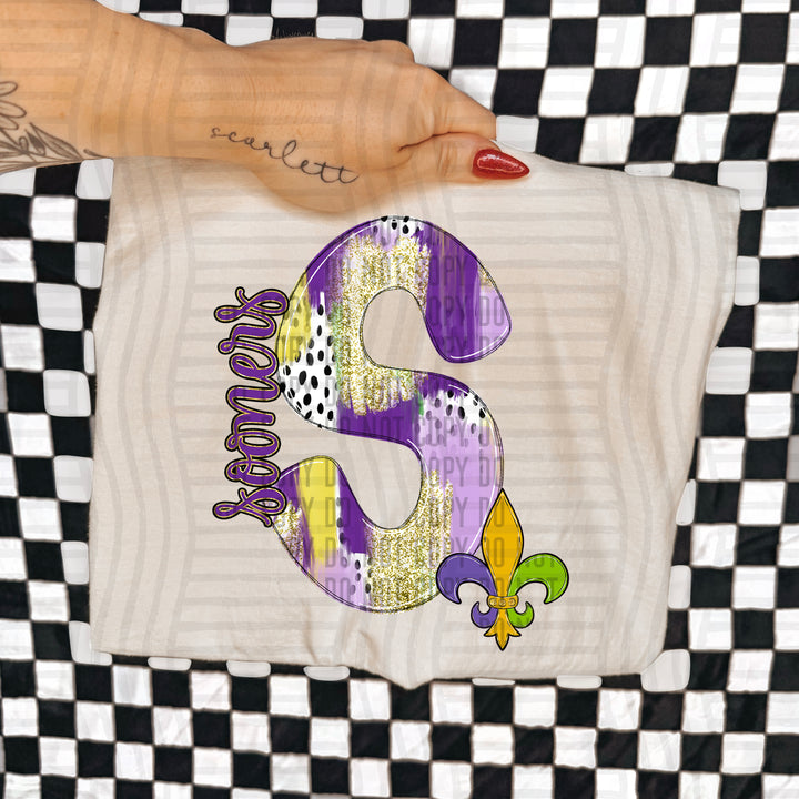 Mardi Mascots DTF Print