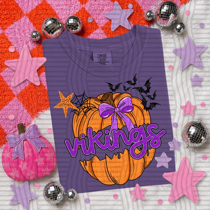 Pumpkin Pop Girly Mascots DTF Print