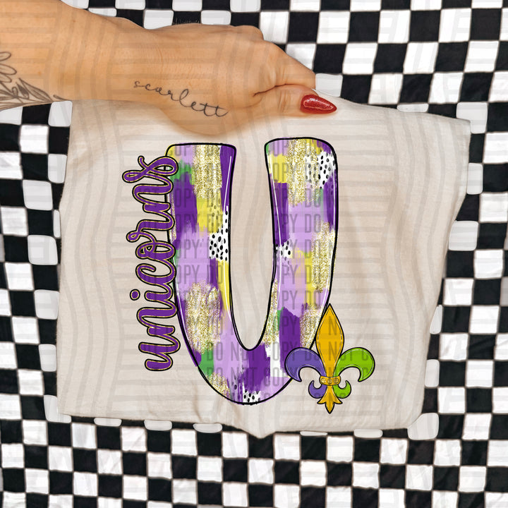 Mardi Mascots DTF Print
