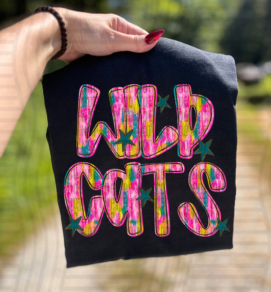 Holiday Brushstroke DTF Print