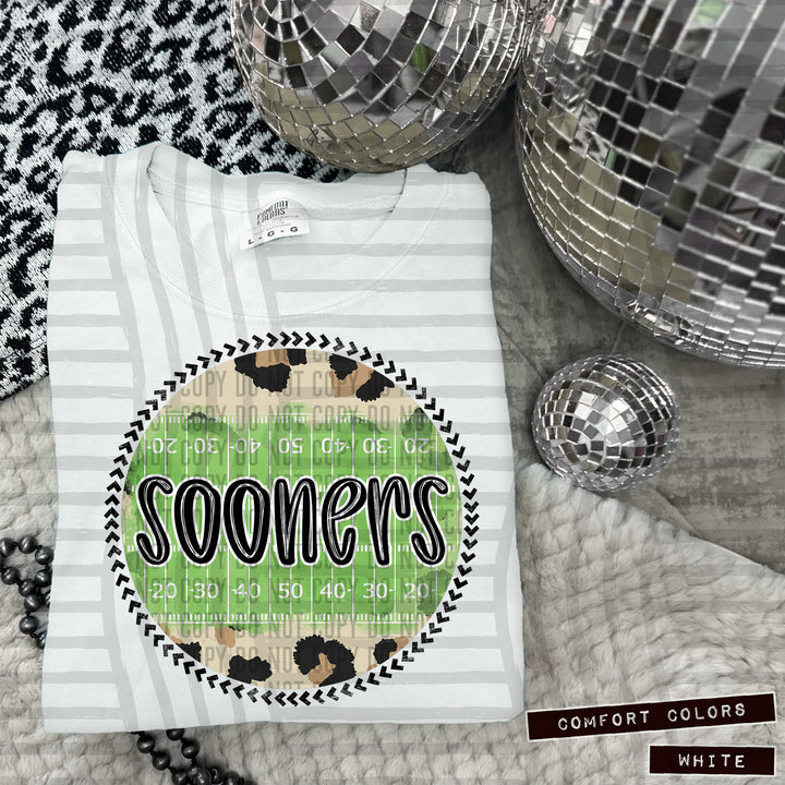 Football Round DTF Print