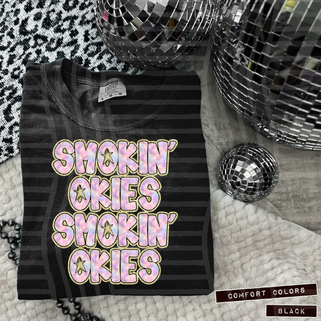 Iridescent Leopard DTF Print