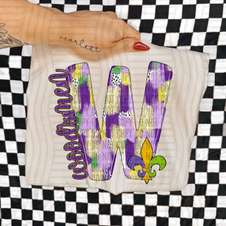 Mardi Mascots DTF Print