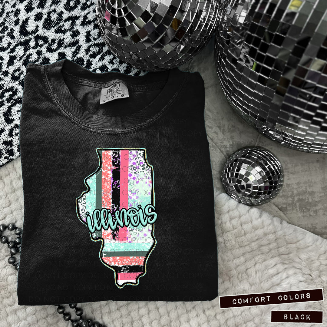 Chic States DTF Print