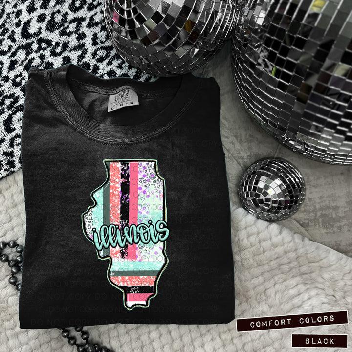 Chic States DTF Print