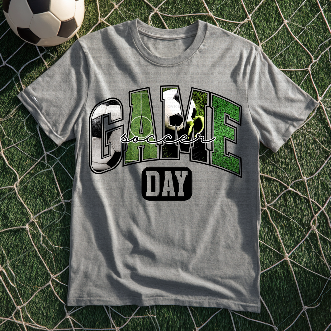 Game Day Soccer DTF Print