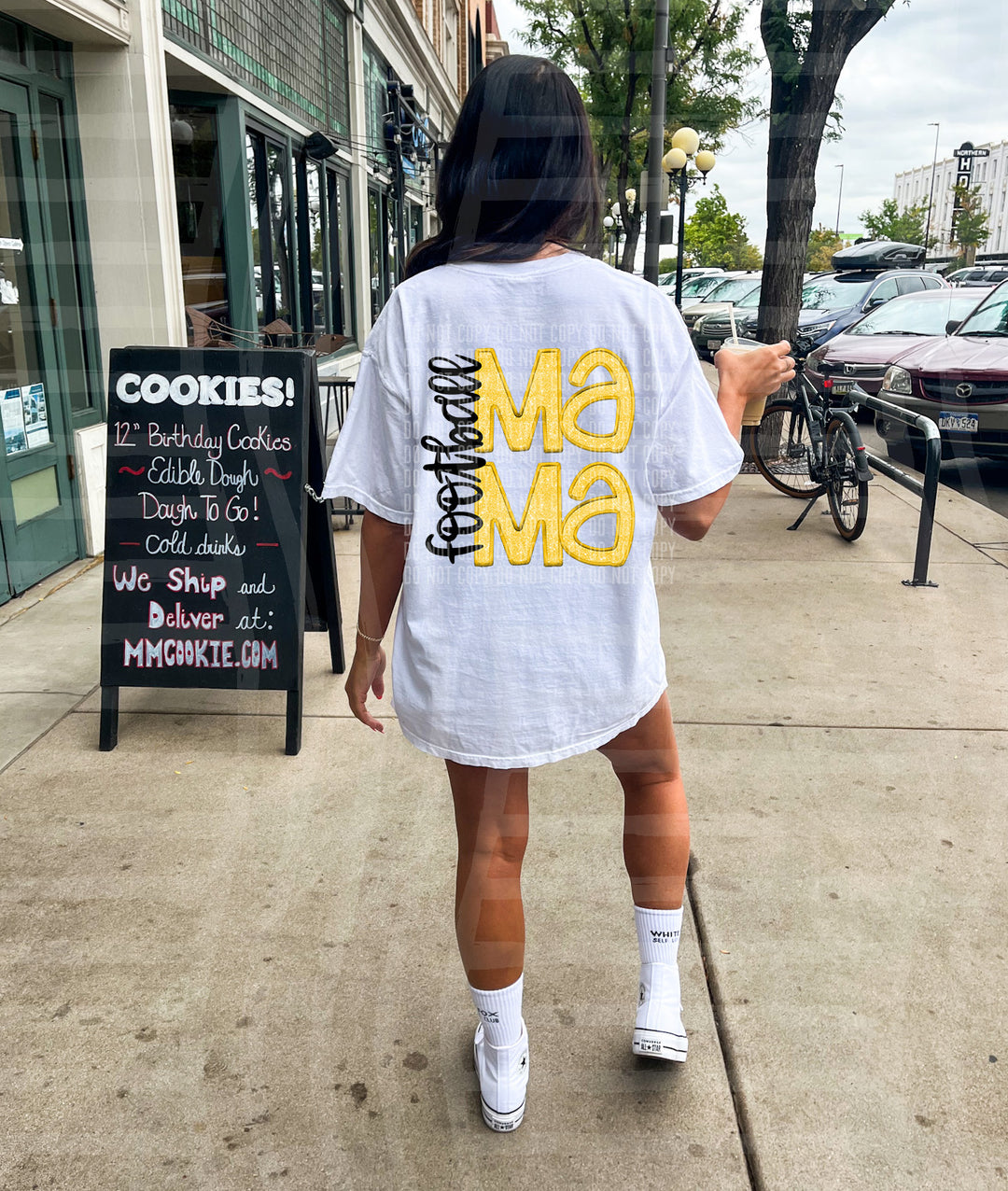Sports Mama Football DTF Print