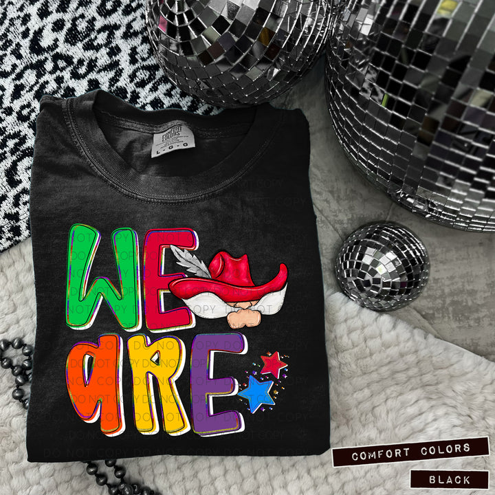 We Are Mascot Heads  DTF Print