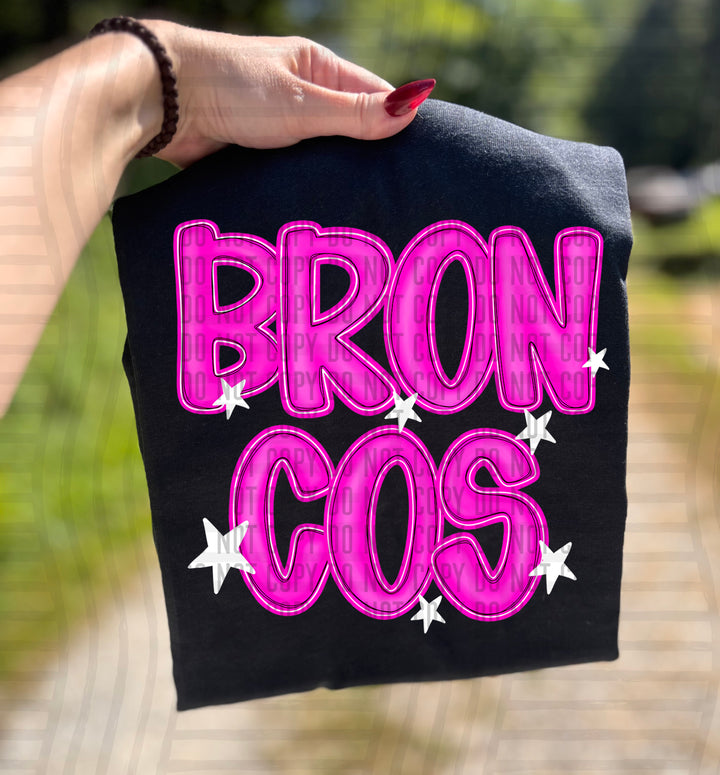 Pink And Preppy Split DTF Print