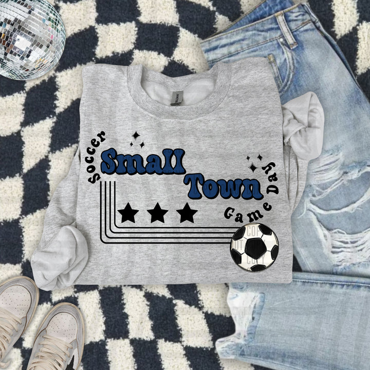 Small Town Soccer DTF Print