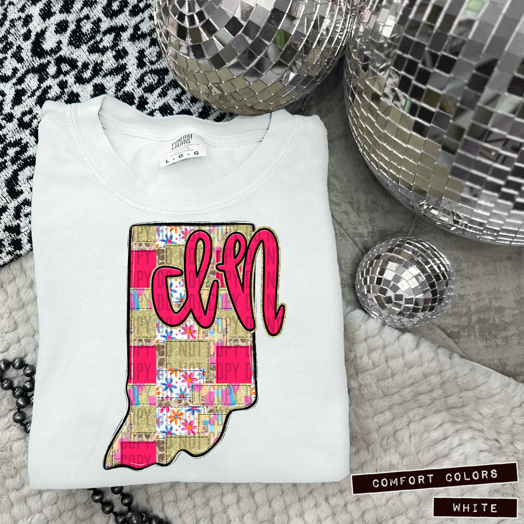 Patches States DTF Print