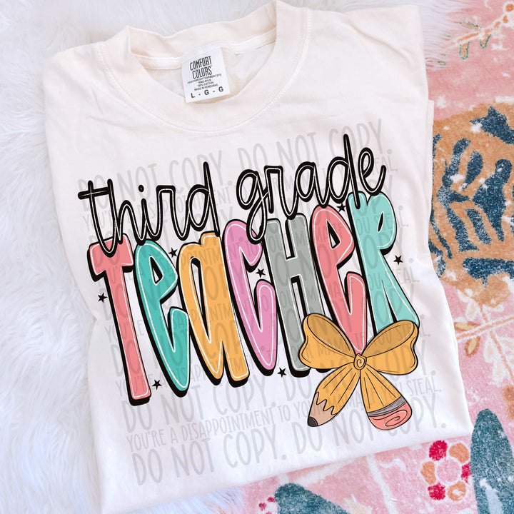 Teacher DTF Print