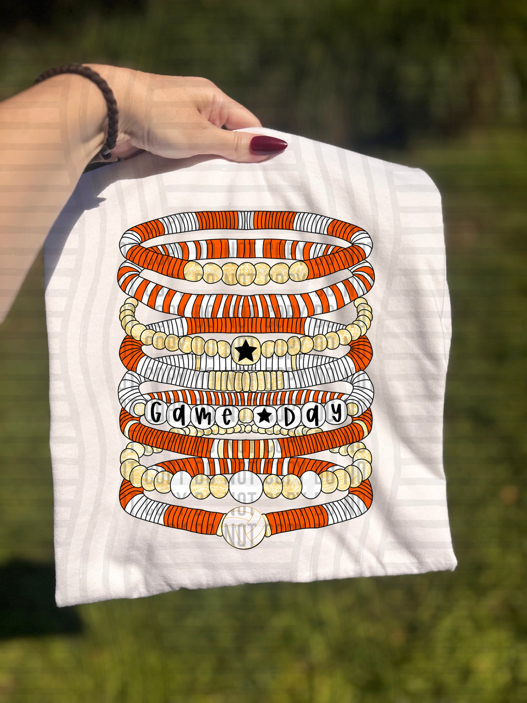 Volleyball Bracelets DTF Print