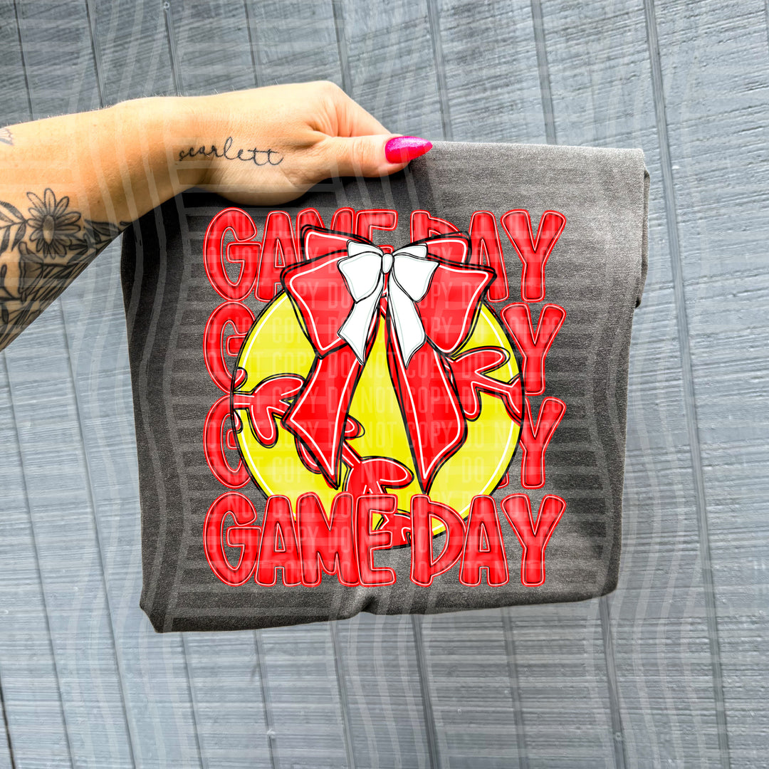 Game Day Sports Balls YOUTH DTF Print