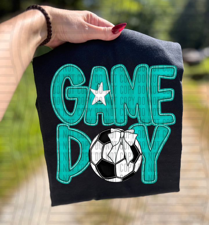 Game Day Soccer DTF Print