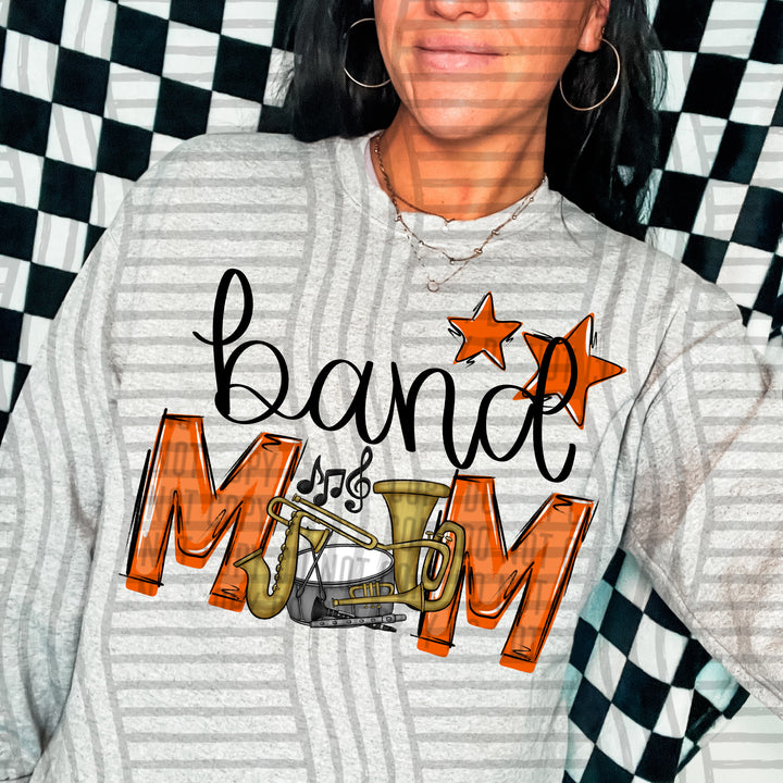 Sports Mom Band DTF Print